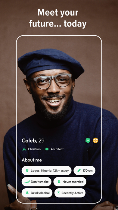 Trueflutter: African Dating screenshot 1