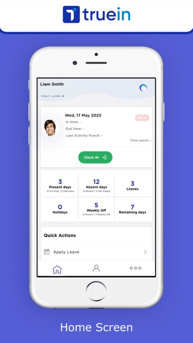 Truein User: Time & Attendance screenshot 5