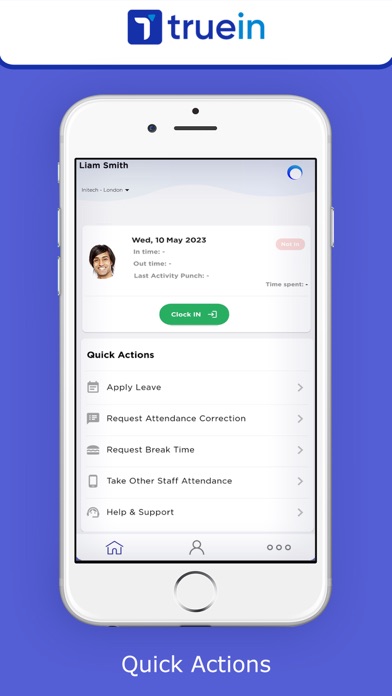 Truein User: Time & Attendance screenshot 2