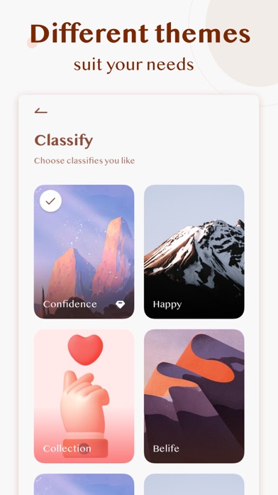 TrueMeCalm: Daily Affirmations screenshot 5