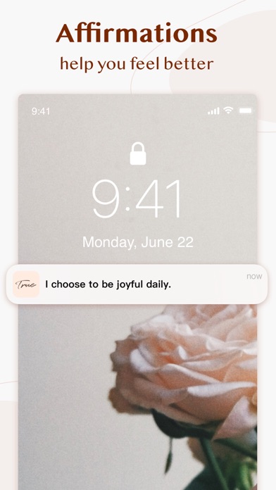 TrueMeCalm: Daily Affirmations screenshot 7