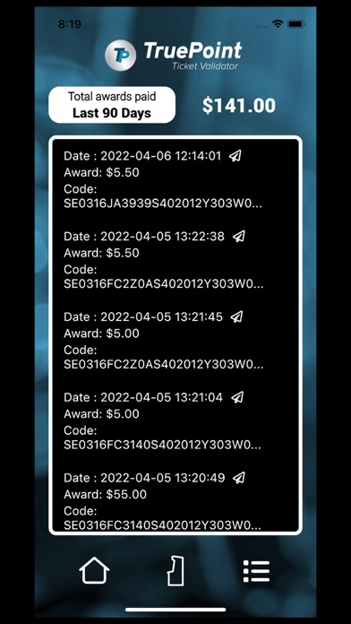 TruePoint Validator screenshot 1