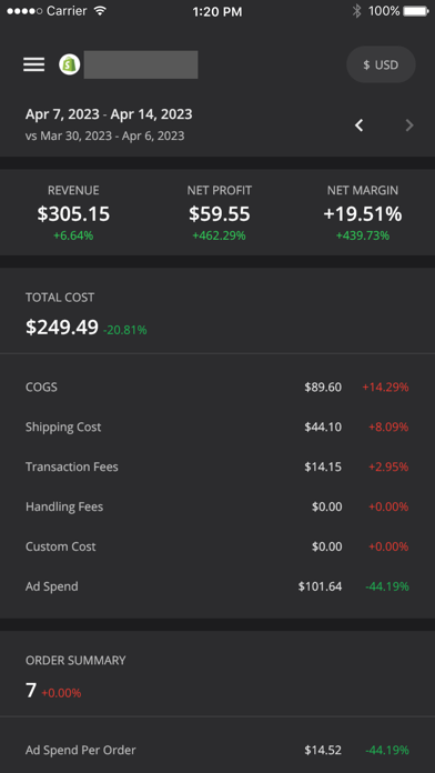 TrueProfit: Profit Analytics screenshot 1