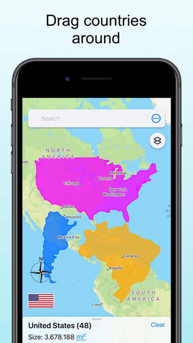 TrueWorld Maps: Country Facts screenshot 5