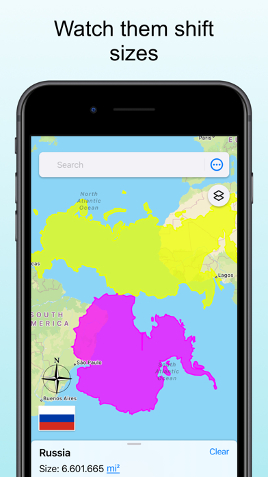 TrueWorld Maps: Country Facts screenshot 4
