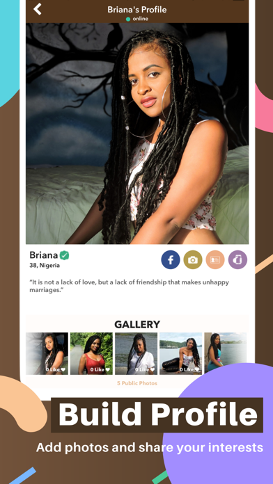 TrulyAfrican - African Dating screenshot 3
