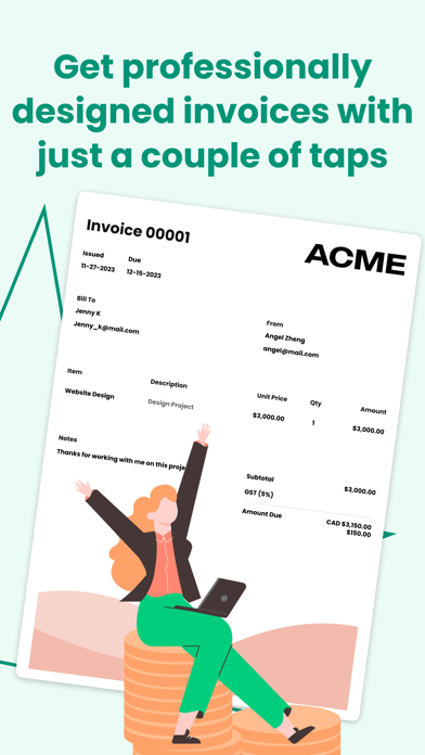 TrulySmall Business Invoices screenshot 3