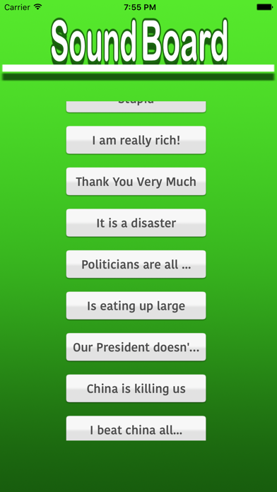 Trump Sound Board - screenshot 1