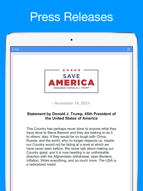 Trump Tracker: News & Politics screenshot 8