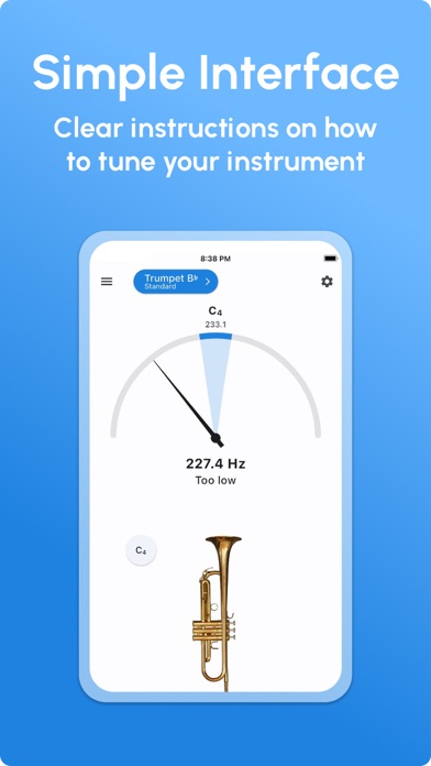 Trumpet Tuner - LikeTones screenshot 3