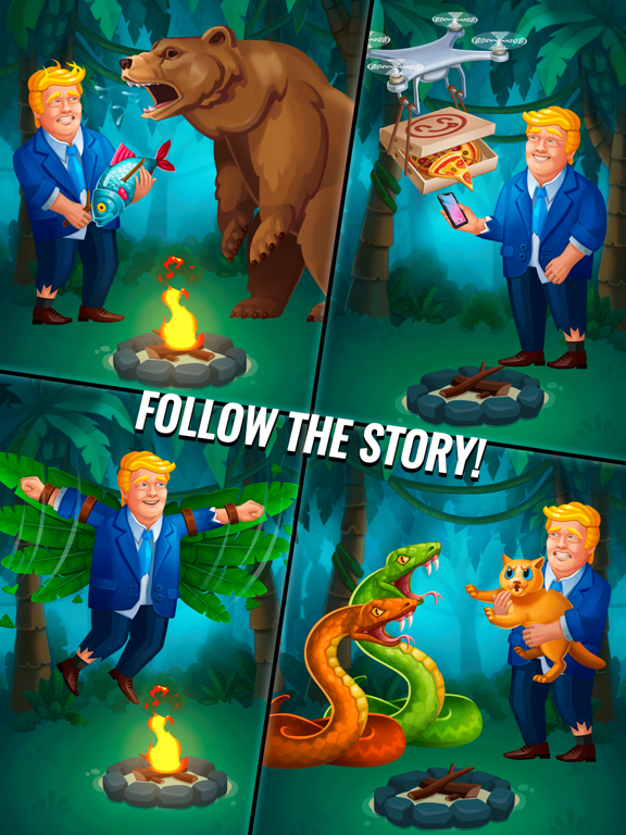 Trump's Empire: idle game screenshot 2