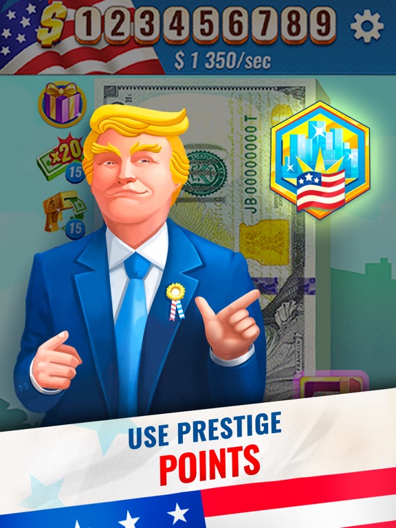 Trump's Empire: idle game screenshot 9