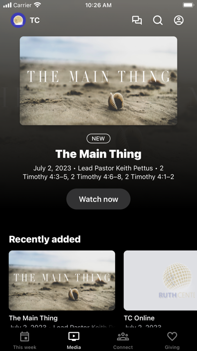 Truth Center screenshot 2