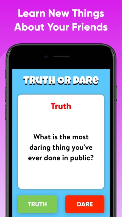 Truth Or Dare? - Group Game screenshot 1