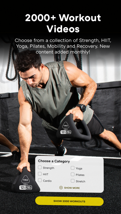 TRX: Strength & Home Workouts screenshot 2