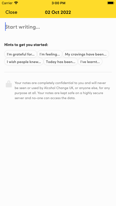 TRY DRY: The Dry January app screenshot 1