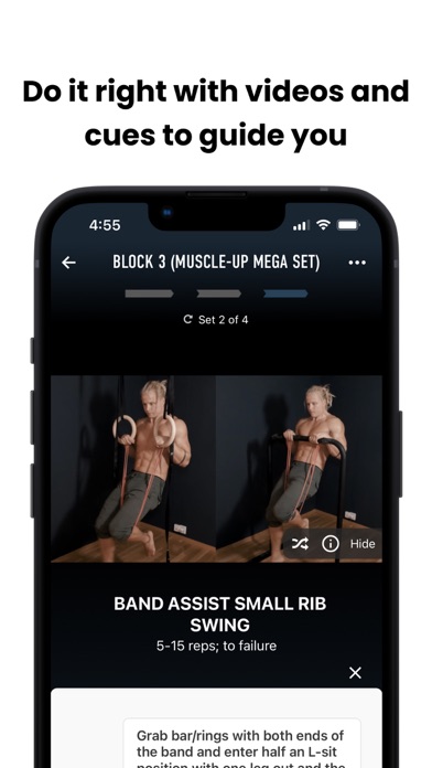 Trybe - Workout Programs & Log screenshot 3