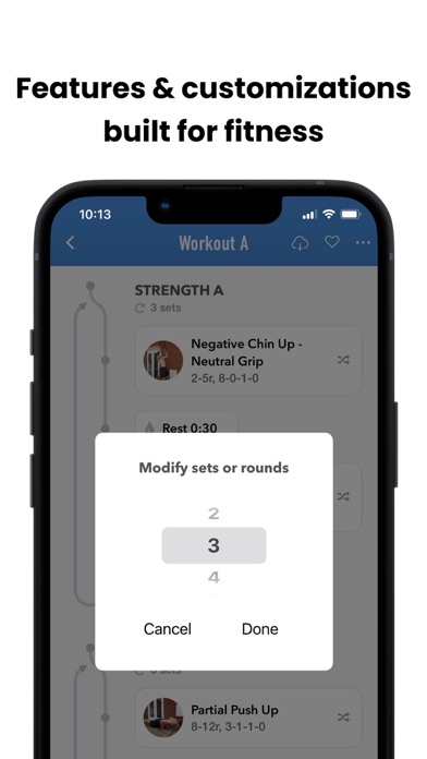 Trybe - Workout Programs & Log screenshot 2