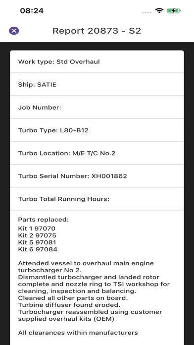 TSI iTurbo Client Area screenshot 2