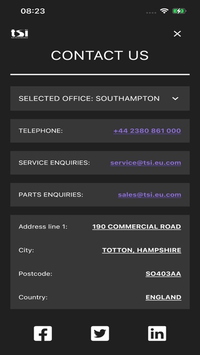 TSI iTurbo Client Area screenshot 1