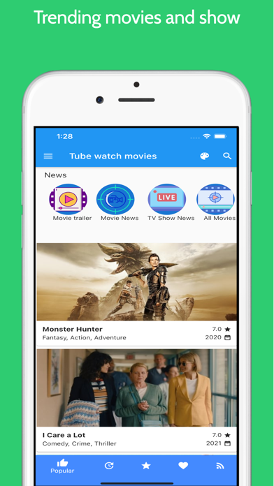 Tube - Movie trailer,TV Shows screenshot 2