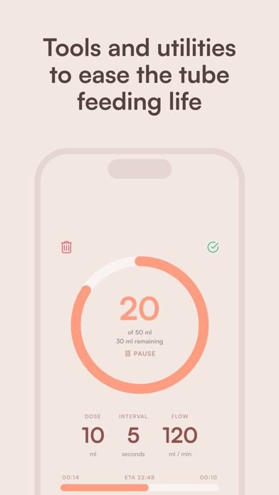 Tubie - Tube Feeding screenshot 4