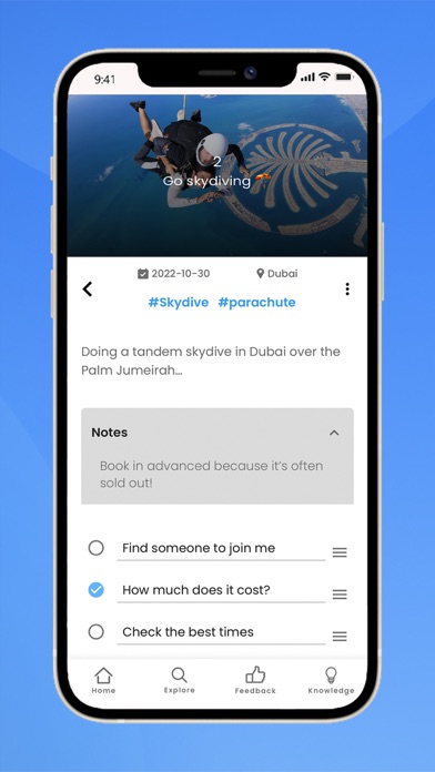 TUES: Bucket List App screenshot 3