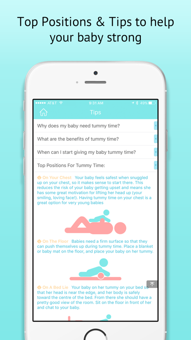 Tummy Time Table screenshot 1