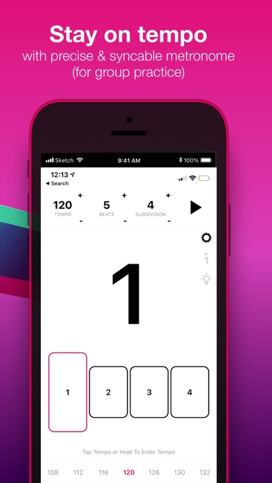 Tunable – Tuner & Metronome screenshot 2