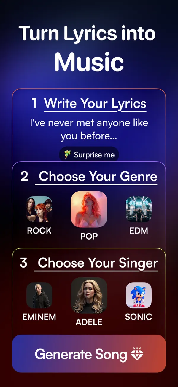 TuneCraft. AI Song Generator screenshot 4