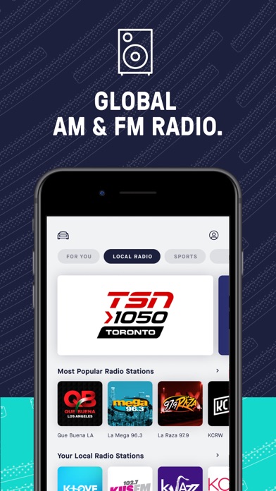 TuneIn Radio: Music & Sports screenshot 1