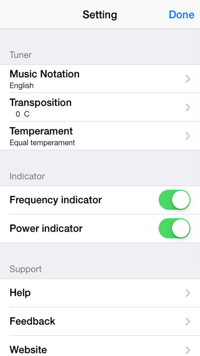 Tuner by Piascore screenshot 2