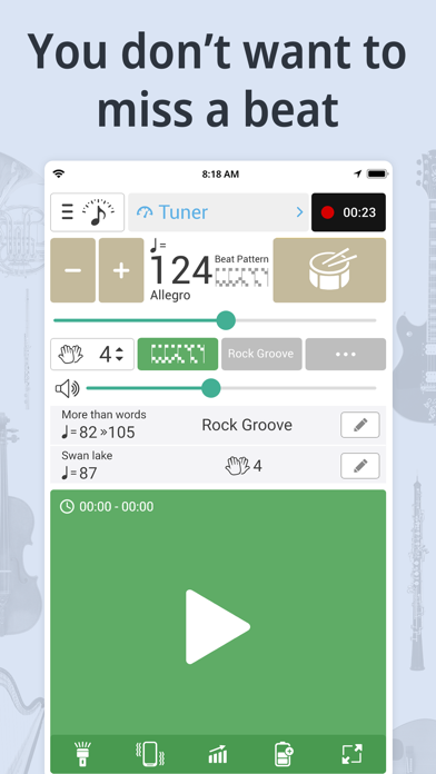Tuner & Metronome -Soundcorset screenshot 4