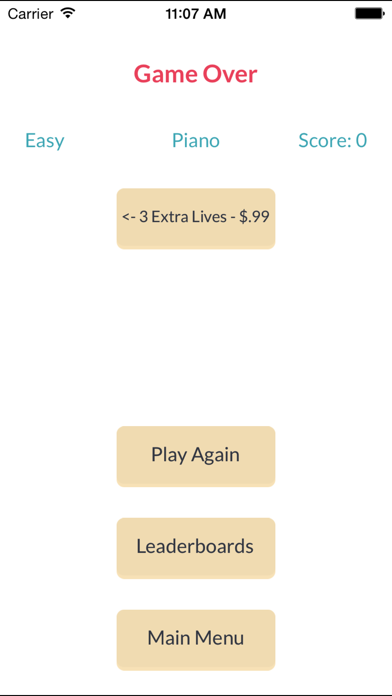 tuneUp Lite - Intonation Ear Training Game screenshot 2