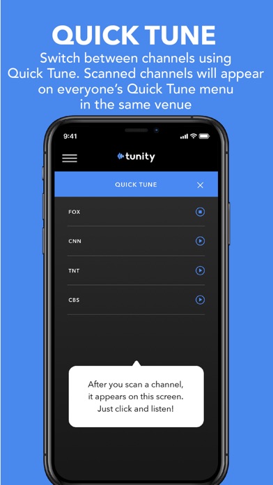 Tunity: Hear Any Muted TV Live screenshot 2