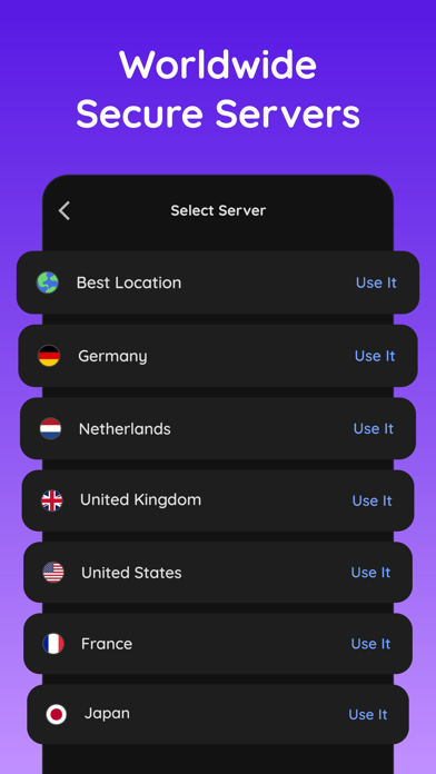 Tunnel Guard : Security VPN screenshot 1