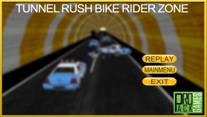 Tunnel Rush Motor Bike Rider Wrong Way Dander Zone screenshot 2