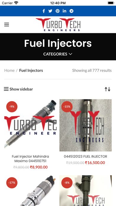 Turbo Tech Shop screenshot 1