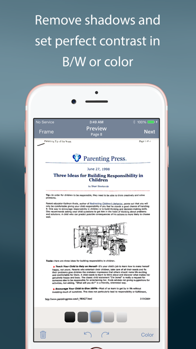 TurboScan™: document scanner screenshot 3