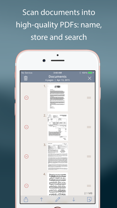 TurboScan™: document scanner screenshot 4