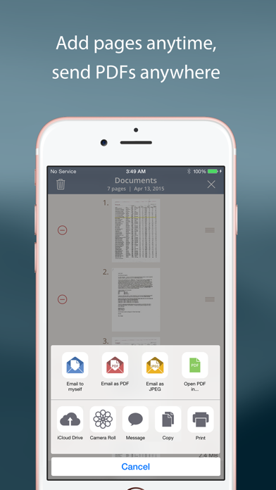 TurboScan™: document scanner screenshot 2