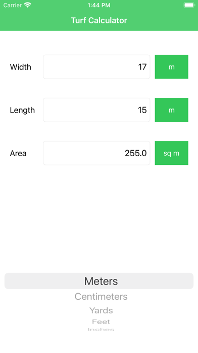 Turf Calculator Pro screenshot 2