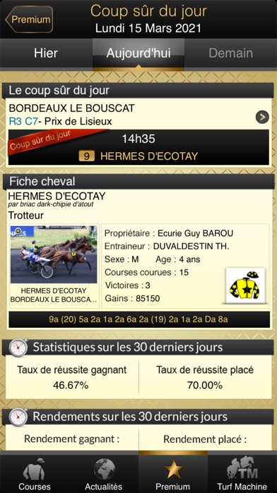 Turfomania - Turf et pronostic screenshot 2