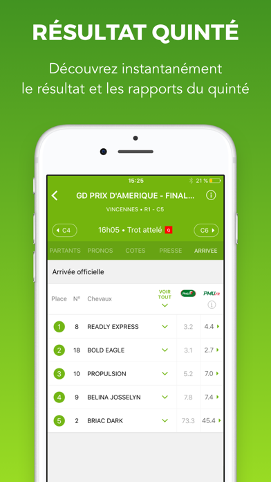 Turfoo Résultats Turf et Prono screenshot 2