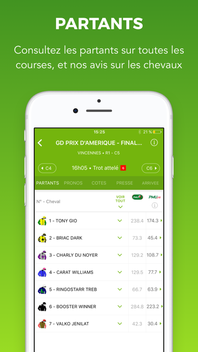 Turfoo Résultats Turf et Prono screenshot 3