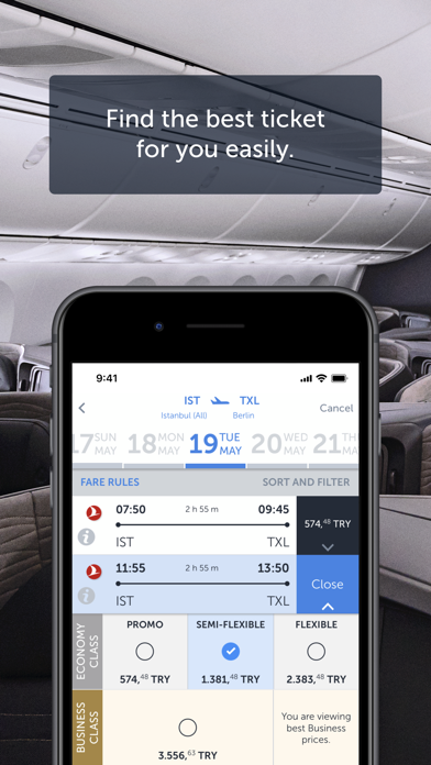 Turkish Airlines: Book Flights screenshot 4