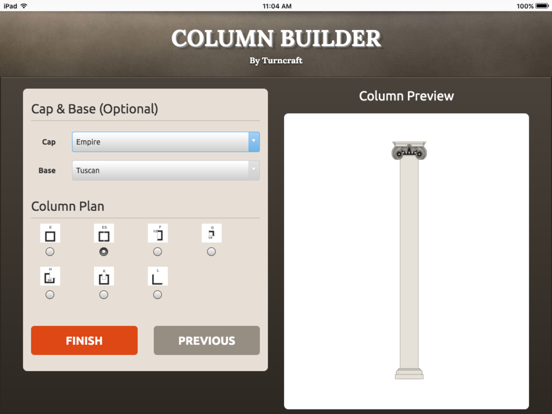 Turncraft Column Builder screenshot 4