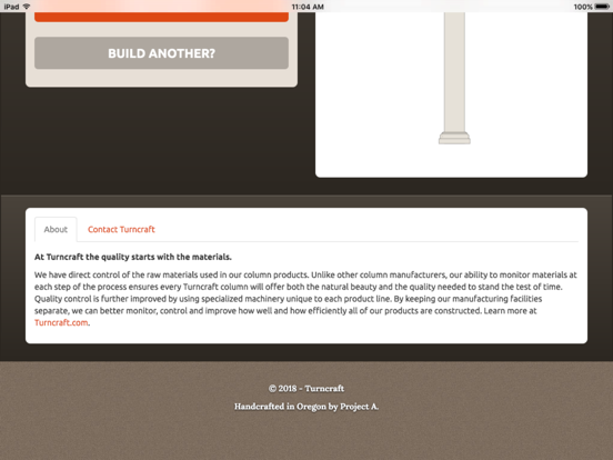 Turncraft Column Builder screenshot 1