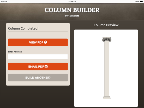 Turncraft Column Builder screenshot 3