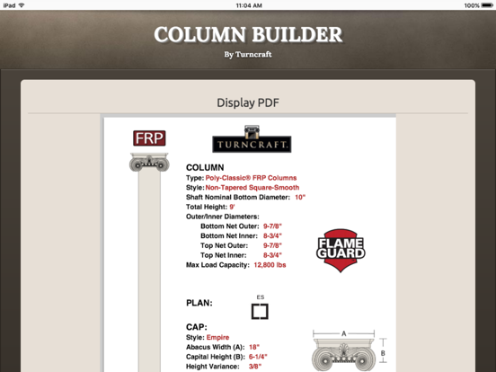 Turncraft Column Builder screenshot 2